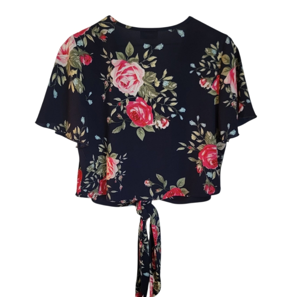Show Me Your‎ MuMu Tortuga Tie Top Beauty Buds Hard to Find! Size M - Picture 7 of 7